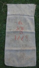 Alter Sack 1887 Leinensack