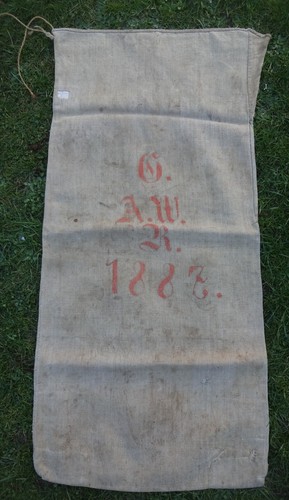 Alter sack 1887 - 1887, leinensack