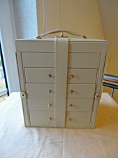 Schmuckkoffer Creme von