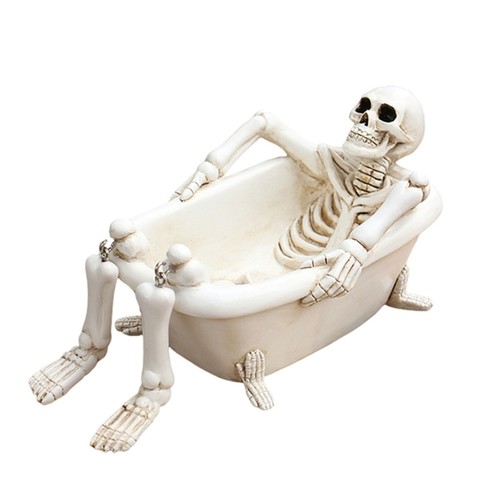 Scary skull flower pot - flower,