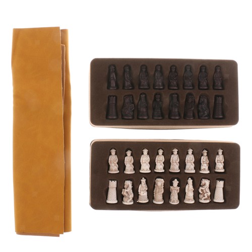 Antike figuren schachspiel - figuren,