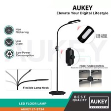 AUKEY LED Stehlampe, 3 Farben Temperatur & 20 Helligkeitsstufen (LT-ST34)