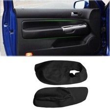 2/3-Tür Alle Schwarz Vorne Tür Pappe Armlehnen Leder Abdeckung Für VW Golf 4 MK4