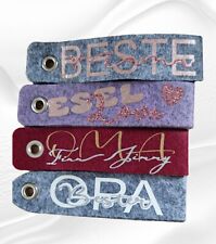 Schlüsselanhänger Personalisiert Filz