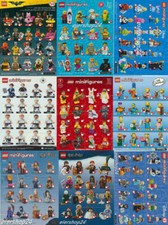1 Kompletter Satz LEGO MINIFIGUREN Ihrer Wahl, neu & unbespielt mit allen BPZ!!!