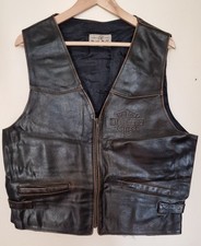 Harley davidson leder weste