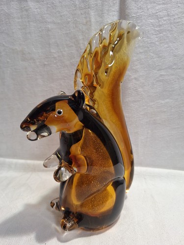 Große massive glasfigur - große,