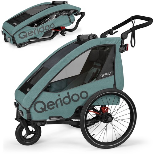 Qeridoo fahrradanhänger qupa - fahrradanhänger,