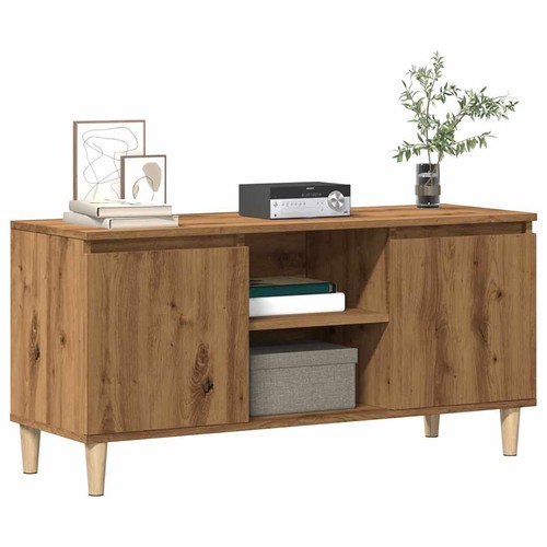 Schrank massivholz beine - tv,