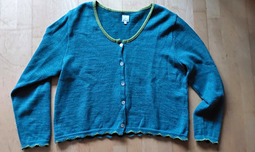 Deerberg damen strickjacke - strickjacke, xl