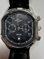 Yves Camani  Chronograph Automatic 21 Jewels Herrenuhr  ungetragen - Werk läuft