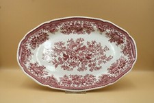 Villeroy und Boch Fasan rot Servierplatte Bratenteller Beilagenteller Teller 