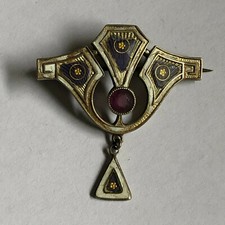 Brosche Jugendstil 900er