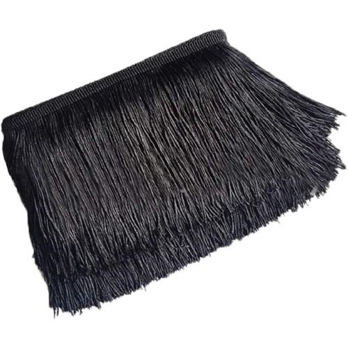 10m schwarze quasten - 10m,