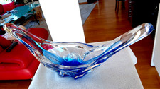 Große glas schale - -cofrac, /