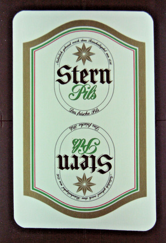 Skatspiel brauerei stern pils - brauerei,