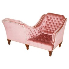 ATEMBERAUBENDES ANTIKES REGENCY CHESTERFIELD GETUFTETES KONVERSATIONSSOFA