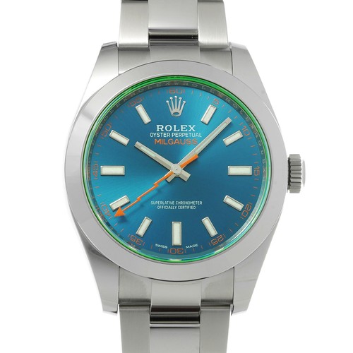 Rolex milgauss 116400gv - z, blue