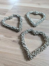 3er Set Herz aus Glöckchen
