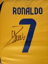 CRISTIANO RONALDO signed