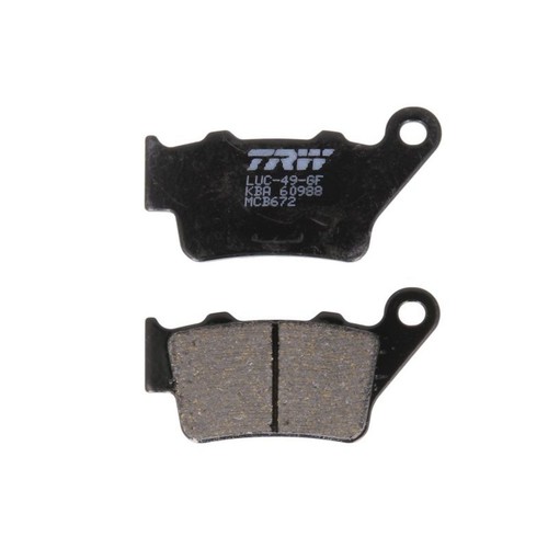 Bremsbelagsatz trw mcb672 - bremsbelagsatz,