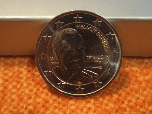 Euro münze helmut schmidt - 2-euro-münze,