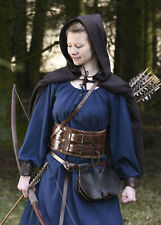 Offene Mittelalter-Gugel "Markus", Canvas, versch. Farben Mittelalter Kostüm