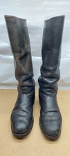 Vintage German Military Boots Knobelbecher Gr.44/9 Bundeswehr BW Leder Stiefeln