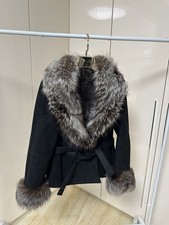 Lammfell Winterjacke Damen Gr.38 Schwarz