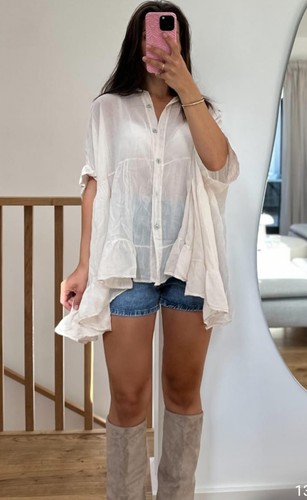 Hippie stufen tunika bluse - hippie,