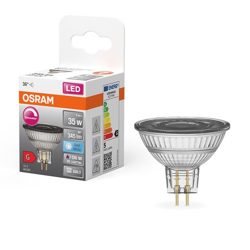 Osram led glas reflektor - led, mr16