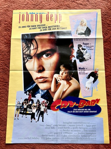 Cry baby kinoplakat poster - cry,