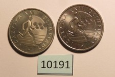10191  Polen 1980  Olympia   -  2 Varianten 20 zl
