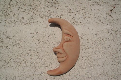 Terracotta halb mond - terracotta,