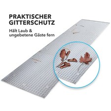 Lichtschachtabdeckung | Schutzgitter für Kellerschächte Zuschneidbar 120 x 60 cm
