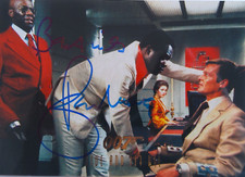 Roger Moore (+)  orig. Autogramm  13x18 JAMES BOND 007  Live & Let Die