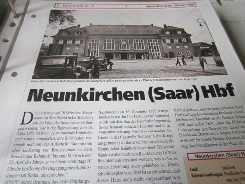 Bahnhof und gleisplan - und,