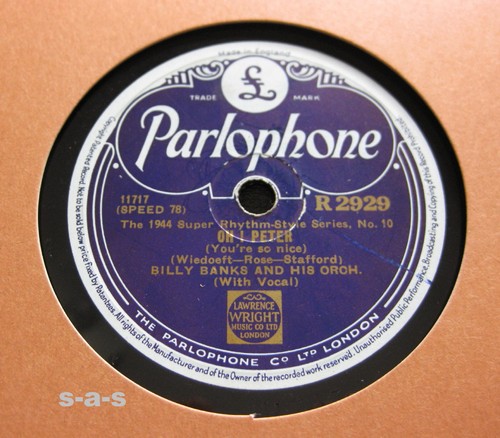 Billy banks his orchestra - billy,
