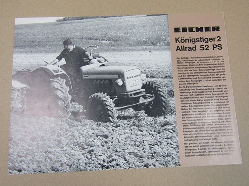 Prospekt eicher königstiger - prospekt, 2