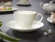 Villeroy & Boch ANMUT 12tlg 6xKaffeetassen 6xUntertassen TOP ZUSTAND Weiß