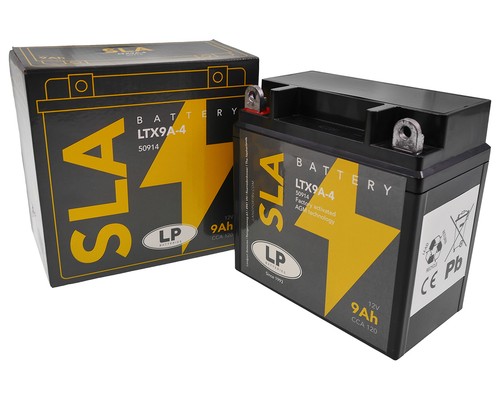 Yb9 agm motorradbatterie 9ah - yb9-b,
