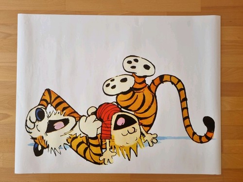 Klebefolie poster calvin - calvin, &