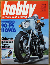 Hobby 22/77 Test Kawasaki Z 1R, Diesel-PKW im Kommen, Reisemobile-Vergleichstest