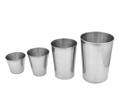 Stapelbare edelstahl becher - stapelbare,