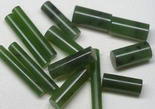 10 St Nephrit Walzen Mineral