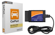 Universal Diagnose Interface OBD2 KFZ Diagnose Gerät + Carport Lizenz Software