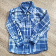 kariertes geknöpftes Hemd, Papagino Gr. 98/104