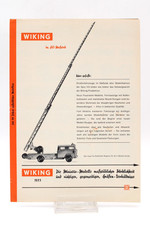 Wiking 1973 Mini Modelle