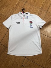 England Umbro Rugby Poloshirt