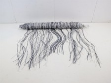 Arisol Rain Türvorhang, 100x220cm, silber/weiß Insektenschutzvorhang Camping Car